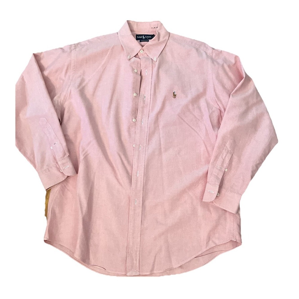 Ralph Lauren Pink Button-Down Casual Shirt